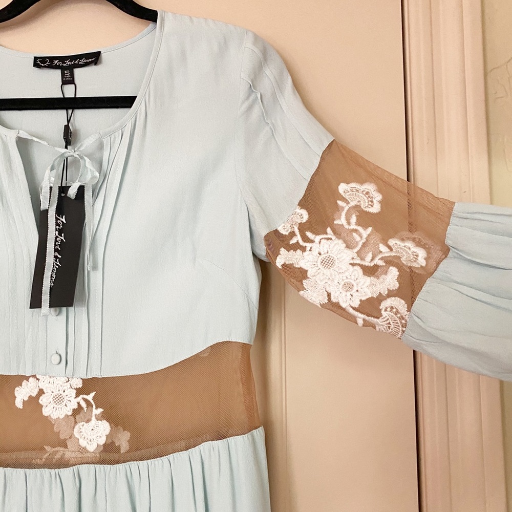 For Love & Lemons Eva Midi Dress NWT - Picture 2 of 3